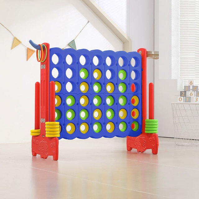 Zoshine 4 in a Row Kids Toy Connect 4 Game Stand 4-to-score Giant Game Set with Storage Carrying Bag