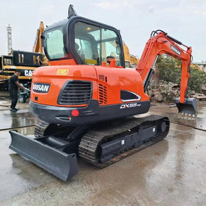 En stock Mini pelleteuse Doosan DX60 d'occasion Doosan DX60-9c DX60-7 DX75 DX80 DX55 pelleteuse Doosan DX60 à bas prix - Product Image 5