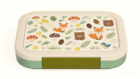 1000ml Hochwertige Neue Design-Kinderbento-Box Leicht zu Öffnen Mikrowellengeeignet Baby-Lunchbox mit Edelstahl-Trennwand