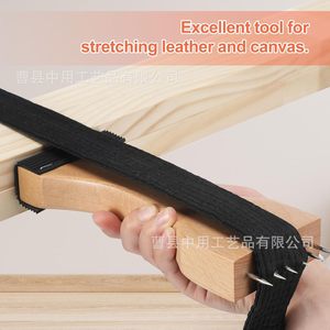 Tensor de Cintas de Madera Sólida con Dientes Metálicos para Reparación de Tapicería de Muebles - Product Image 2
