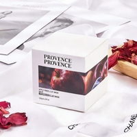 Masque facial en argile de pomme rose clair, antioxydant, doux, cireux et gluant, pour peaux normales, facile à étaler et à forte capacité antioxydante