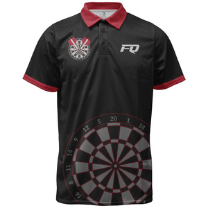 FQ su misura <span class=keywords><strong>Dart</strong></span> Polo Us Flag top mimetici freccette sul campo divise sportive maglia traspirante sublimata camicia da allenamento dardo - Product Image 5