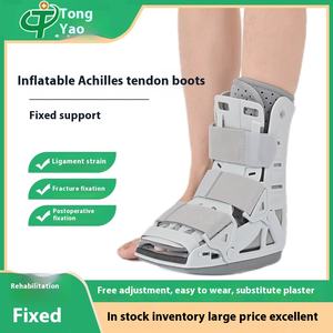 Bota Walker para Tendón de Aquiles, Soporte Fijo Postoperatorio, Zapatos Inflables de Rehabilitación, Protector de Ligamentos, Suministros de Terapia - Product Image 5