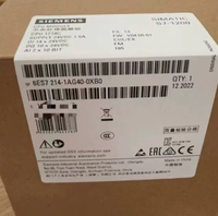 6ES7214-1AG40-0XB0 S7-1200 CPU 1214C DC/DC/DC, 14DI 10DO 2AI, Controlador PLC Compacto con Automatización Industrial PROFINET en Stock