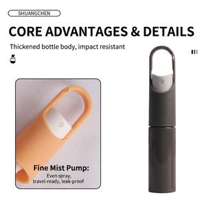 Flacon de parfum coloré anti-fuite de 10 ml, flacon pulvérisateur portable à suspendre, mini atomiseur rechargeable pour huiles essentielles - Product Image 2