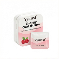 Bandes Orales Énergisantes Vitality Boost 30 unités – Mélange de Canneberge – Complément Alimentaire Naturel à Base de Plantes de Qualité Alimentaire – Dissolution Rapide – Apaisant