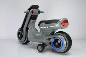 Nueva Motocicleta Eléctrica Infantil de Gran Tamaño, Diseño de Ciencia Ficción, Juguete de Plástico con Batería para Niños SAMATE - Product Image 4