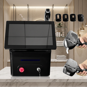 Appareil d'épilation au laser à diode portable 1064nm/755nm/808nm/940nm, refroidissement par glace, épilation permanente avec 4 tailles de têtes interchangeables - Product Image 1