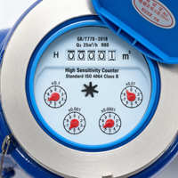 YuXiang Mechanical Brass Single-Jet Flow Meter for Water DN50mm IP68 Digital Photoelectric ISO CE Certified 1 Year Warranty OEM