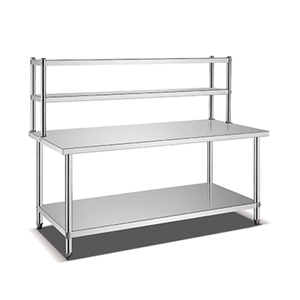 Mesa de Trabajo de Acero Inoxidable para Cocina Comercial, Suministros para Restaurantes y Hoteles, Carro de Servicio para <span class=keywords><strong>Catering</strong></span> - Product Image 4