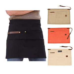 Falda de cintura Restaurante comercial Fábrica Lona Cocina <span class=keywords><strong>Taberna</strong></span> Asistente Mitades en 4 colores - Product Image 2