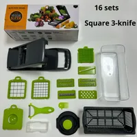Keuken Gadgets Veilige Groentesnijder Multifunctionele Snijder Rasp Schaaf Fruit & Groente Gereedschap Handmatig ABS Materiaal
