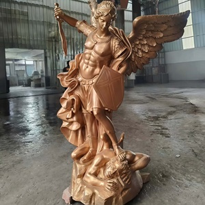 Personalizado Monumental escultura Igreja elenco cobre grande Battle <span class=keywords><strong>Angel</strong></span> estátua - Product Image 4