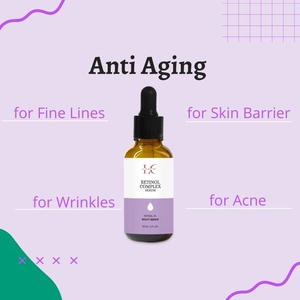 Lance Private Label retinolo complesso siero <span class=keywords><strong>naturale</strong></span> Anti-rughe ridurre le linee sottili schiariscono riparazione siero viso per uso notturno - Product Image 2