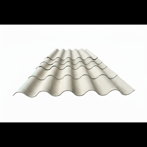 Tôle de toiture ondulée en fibre de papier PVA sans amiante, style design industriel Duragreen, certification KEMTI/JIS pour ateliers - Product Image 1