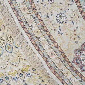 YILONG 366x366cm <strong>Large</strong> Circle Hand Knotted Silk Carpets Living Room <strong>Round</strong> Area <strong>Rug</strong> - Product Image 6