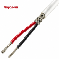 Fil de câblage aérospatial TE Raychem Airframe Wire Spec 44 600V 150C à double paroi pour faisceau de câblage d'avionique aérospatiale et d'hélicoptère