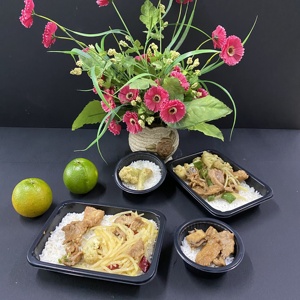 Custom Plastic CPET tray for oven plastic food tray