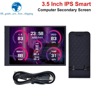 3.5 นิ้ว IPS TYPE-C หน้าจอรองคอมพิวเตอร์ CPU GPU RAM HDD จอภาพ USB สำหรับ <span class=keywords><strong>AIDA64</strong></span> พร้อมสาย USB - Product Image 6