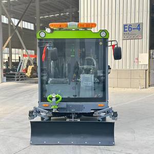 Barredora Eléctrica Comercial con Recolección <span class=keywords><strong>de</strong></span> Basura, Limpieza <span class=keywords><strong>de</strong></span> Hojas, Aspersión <span class=keywords><strong>de</strong></span> Carreteras, Accesorios para Barrer y Quitar Nieve - Product Image 6