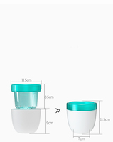 En gros Créatif Paresseux Auto-Arrosage En Plastique Pot De Fleur Jardin Intelligent Paresseux Pot De Fleur Artificielle Décorative Pots de Fleurs Décor