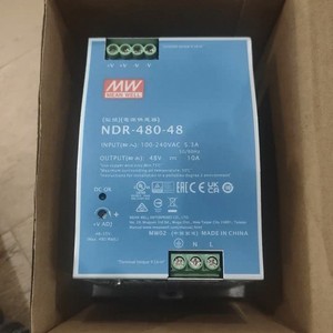 Nuevo y Original MEAN WELL DIN Rail Fuente de alimentación conmutada <span class=keywords><strong>NDR</strong></span> 48V 10A - Product Image 3