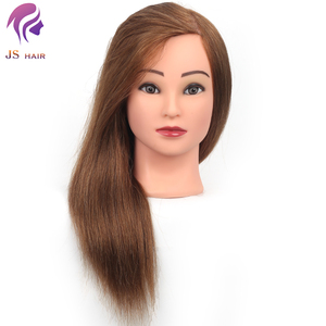 Cabeza de Maniquí de Pelo Natural 100% Real, Cabeza de Muñeca <span class=keywords><strong>para</strong></span> Peinado, Cabeza de Maniquí <span class=keywords><strong>para</strong></span> Peinado - Product Image 6