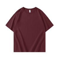 Camiseta extragrande de peso pesado de alta calidad, camiseta personalizada con estampado, camisetas 100% de algodón en blanco para hombre