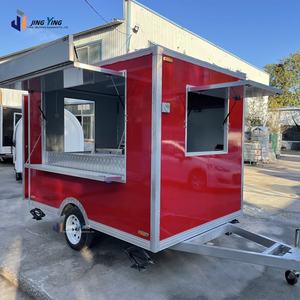 Charmante remorque alimentaire aux couleurs vives, idéale pour la vente de glaces, de collations et de restauration rapide <span class=keywords><strong>en</strong></span> déplacement - Product Image 3