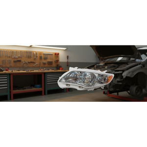 Phare halogène pour Toyota Corolla 2011-2013, côté droit, blanc, pièce de rechange neuve, système d'éclairage automobile 12V - Product Image 1