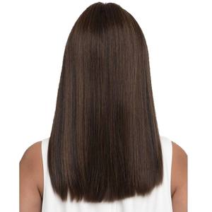 วิกผมยาวตรงสไตล์<span class=keywords><strong>เกาหลี</strong></span>สำหรับ<span class=keywords><strong>ผู้หญิง</strong></span> แสกกลาง หน้าม้าตรง ทนความร้อนสูง ไม่ใช่ลูกไม้ - Product Image 5