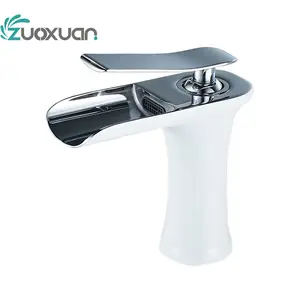 Made In China Bagno Attrezzature di Acqua Calda E Fredda Rubinetto Finitura Oro Rosa di Lavaggio Miscelatore Del Bacino Del Rubinetto