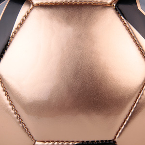 ลูกฟุตบอล CJ Sports สีเงิน ทำจาก TPU ขนาด 5 น้ำหนัก 410-450 กรัม ผลิตในเวียดนาม เย็บด้วยเครื่องจักร ทนทาน เหมาะสำหรับการเล่น/ฝึกซ้อม/แข่งขัน - Product Image 1