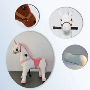 Original Ride On Horse Toy supplier on sale, Large Plush Horse Toy for adults