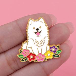 Broche de revers en émail souple motif renard de dessin animé, mignonne, pour sac à dos, pour hommes et femmes, badges, broches pour vêtements, accessoires de mode, cadeaux sur le thème des fruits - Product Image 4
