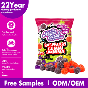 Custom Mix Fruits Surtido Regalo Embalaje Chewy Fruit Sweet Cartoon Low-Sugar Soft <span class=keywords><strong>Raspberry</strong></span> Gummy <span class=keywords><strong>Candy</strong></span> - Product Image 4