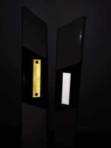 2024 निर्माता चिंतनशील यातायात संरक्षक Pvc त्रिभुज ट्रैफ़िक पोस्ट डेलिनेटर्स - Product Image 6