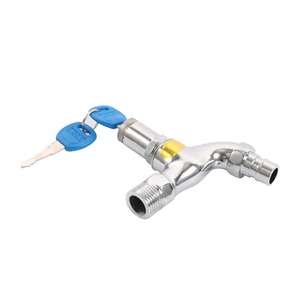 <span class=keywords><strong>Robinet</strong></span> d'eau en alliage verrouillable antivol <span class=keywords><strong>Robinet</strong></span> d'évier extérieur de 1/2 pouces avec interrupteur à clé Connecteur de <span class=keywords><strong>robinet</strong></span> - Product Image 3