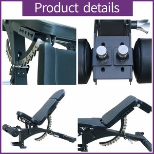 Panca per <span class=keywords><strong>Manubri</strong></span> a 3 Sezioni BM Source Factory |   Acciaio Quadrato Rinforzato per Impieghi Gravosi |   Panca da Allenamento per Palestra Domestica e Commerciale. - Product Image 2
