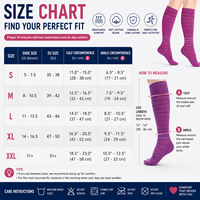 Chaussettes de compression montantes respirantes en nylon/élasthanne tricoté 168N, 20-30 mmHg, avec grip antidérapant et soutien de la voûte plantaire pour la course et les voyages