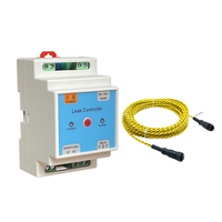 Détecteur de fuite d'eau avec contrôleur RS485 Modbus RTU TCP, sortie relais, réinitialisation automatique, câble de détection 500m, Tuya Smart pour centre de données
