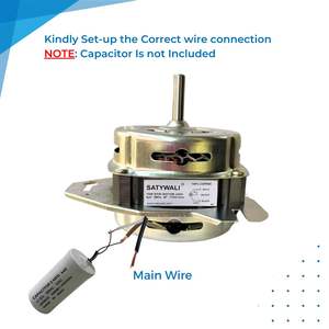 Motor universal de cobre para <span class=keywords><strong>lavadora</strong></span> semiautomática Whirlpool de 6 kg a 9 kg, compatible con la mayoría de las lavadoras domésticas. - Product Image 6