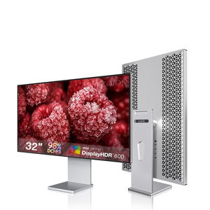 Monitor Desktop Layar Vertikal Aluminium TCOIOR 32 Inci 4k Retina Display Layar LCD Layar IPS Monitor Studio - Product Image 1