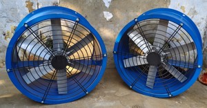 Ventilador de Conducto Axial Industrial de 1200 mm de Alta Resistencia con Conjunto de Impulsor de Aleación de Aluminio - Product Image 3