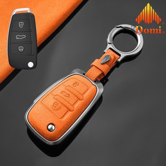Low MOQ Luxury Design Portable Metal Zinc Alloy Key Cover case Protector for audi A3 A4 S3 for Car No signal Blocking