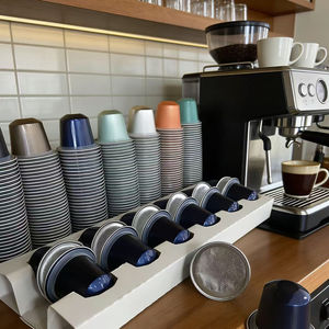 Cápsulas de Café Vacías de Aluminio para Uso Doméstico, Compatibles con <span class=keywords><strong>Nespresso</strong></span>, con Etiquetas de Aluminio, para Oficina, Tazas, Conservación de Color, Barbacoa - Product Image 2