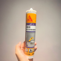 Sikaasil C Premium Colle à Verre Silicone Scellant Anti-Moisissure Imperméable Résistant aux Champignons Cuisine Transport Travail du Bois