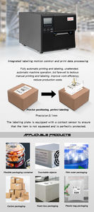 N-mark V420条形码数字标签打印机热敏运输标签和贴纸打印机 - Product Image 4