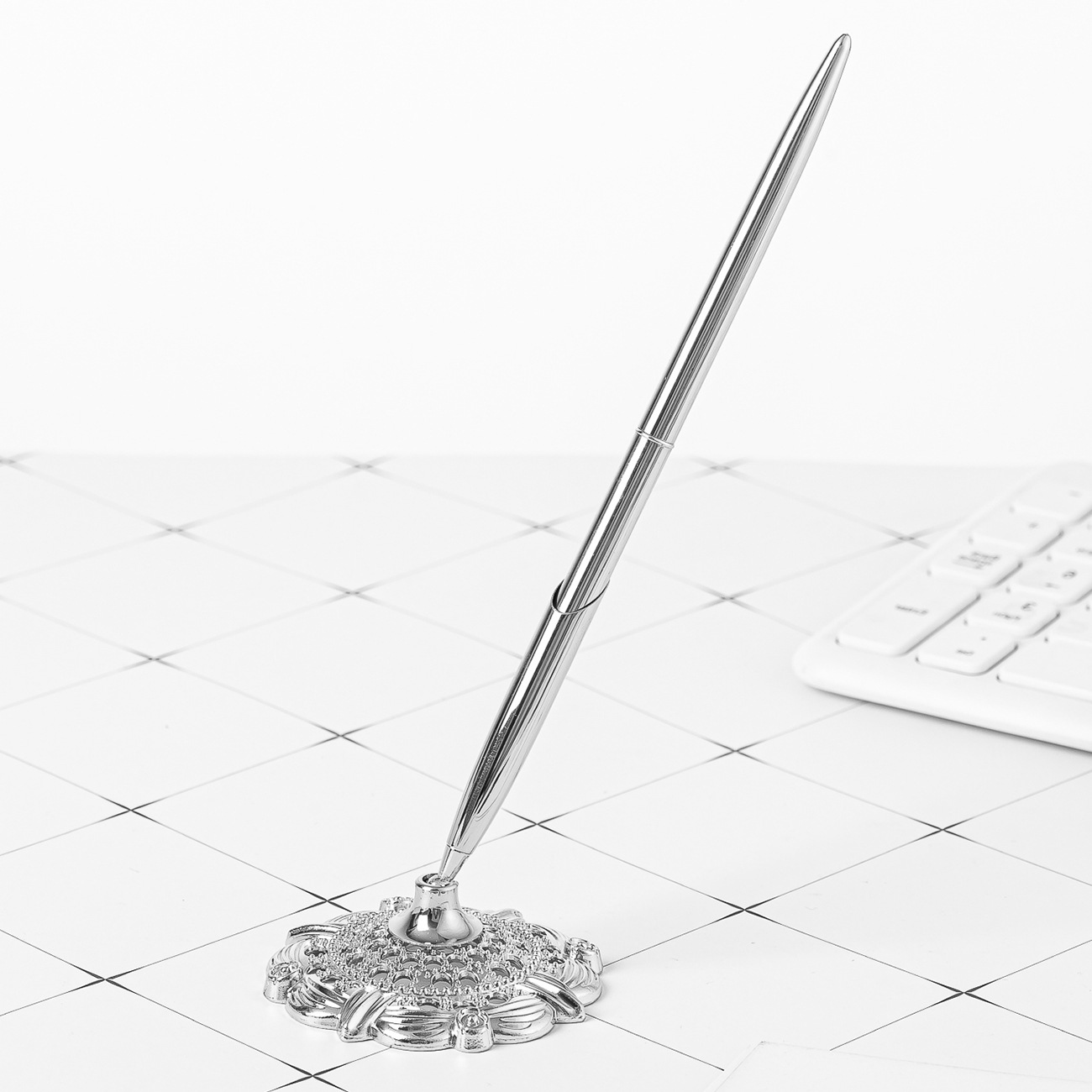Electroplated silver