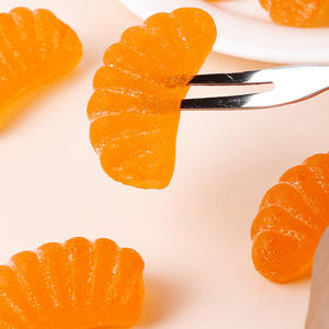 Fabricante Chino de Gomitas, Venta al por Mayor de <span class=keywords><strong>Dulces</strong></span> con Sabor a Frutas Mixtas, Gomitas Halal de Mandarina - Product Image 3